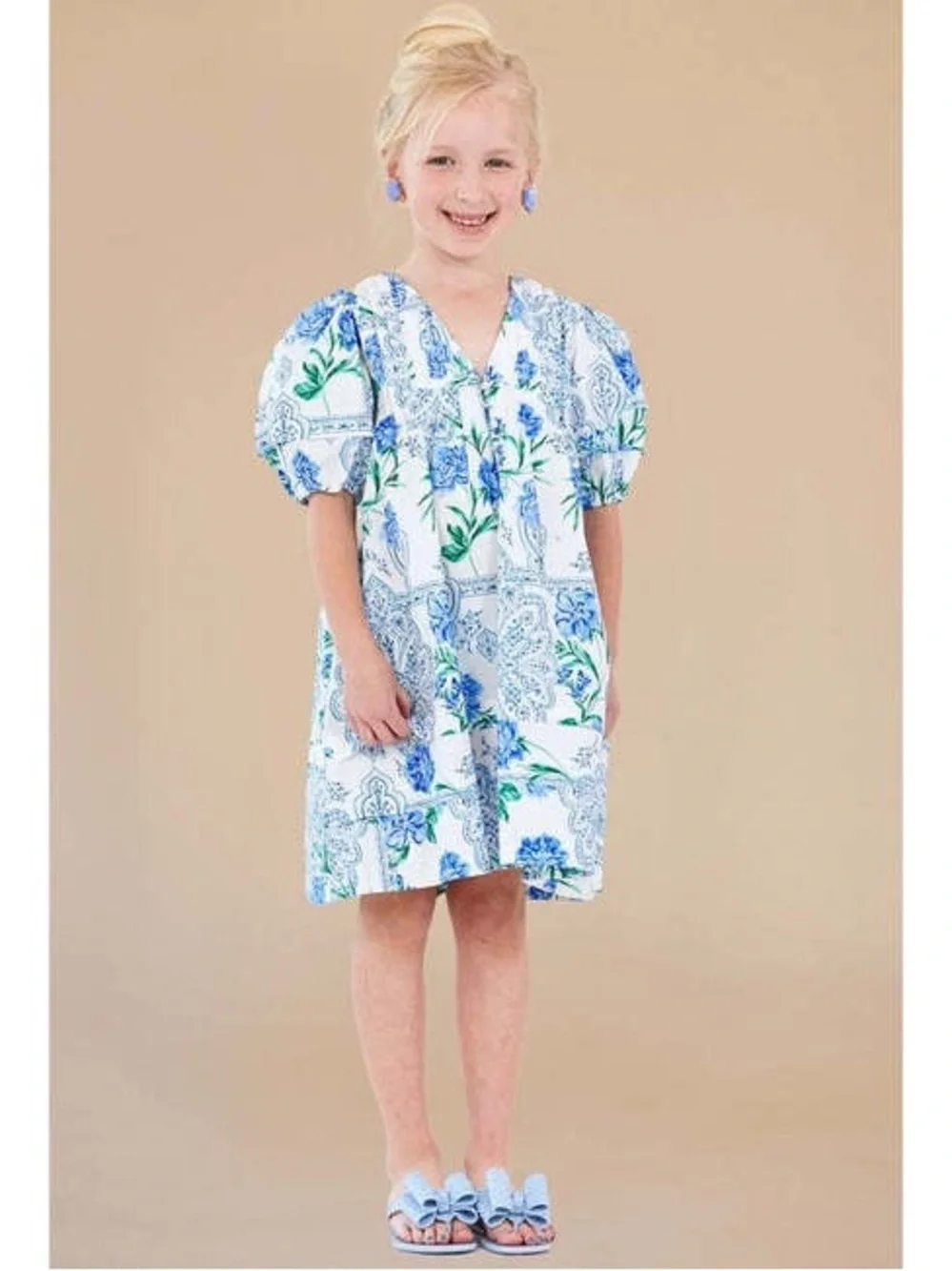 Jenkins Dress, Floral Medallion